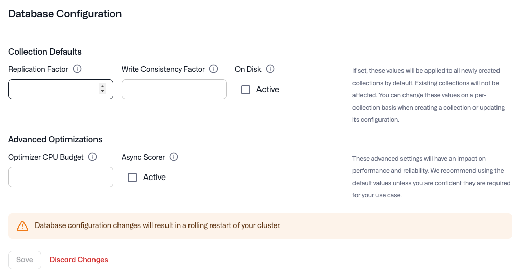 Cluster node endpoints